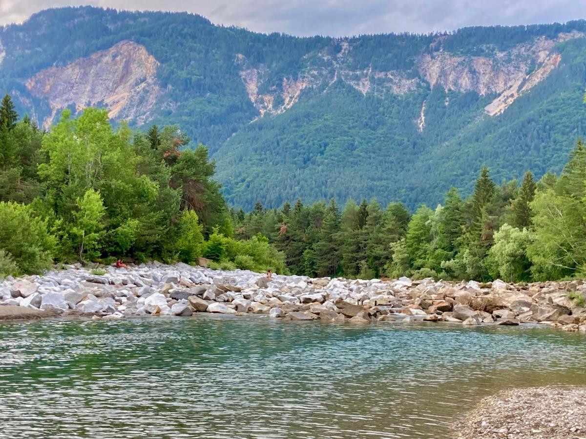 Ferienhaus Auszeit Natur Villach Buitenkant foto