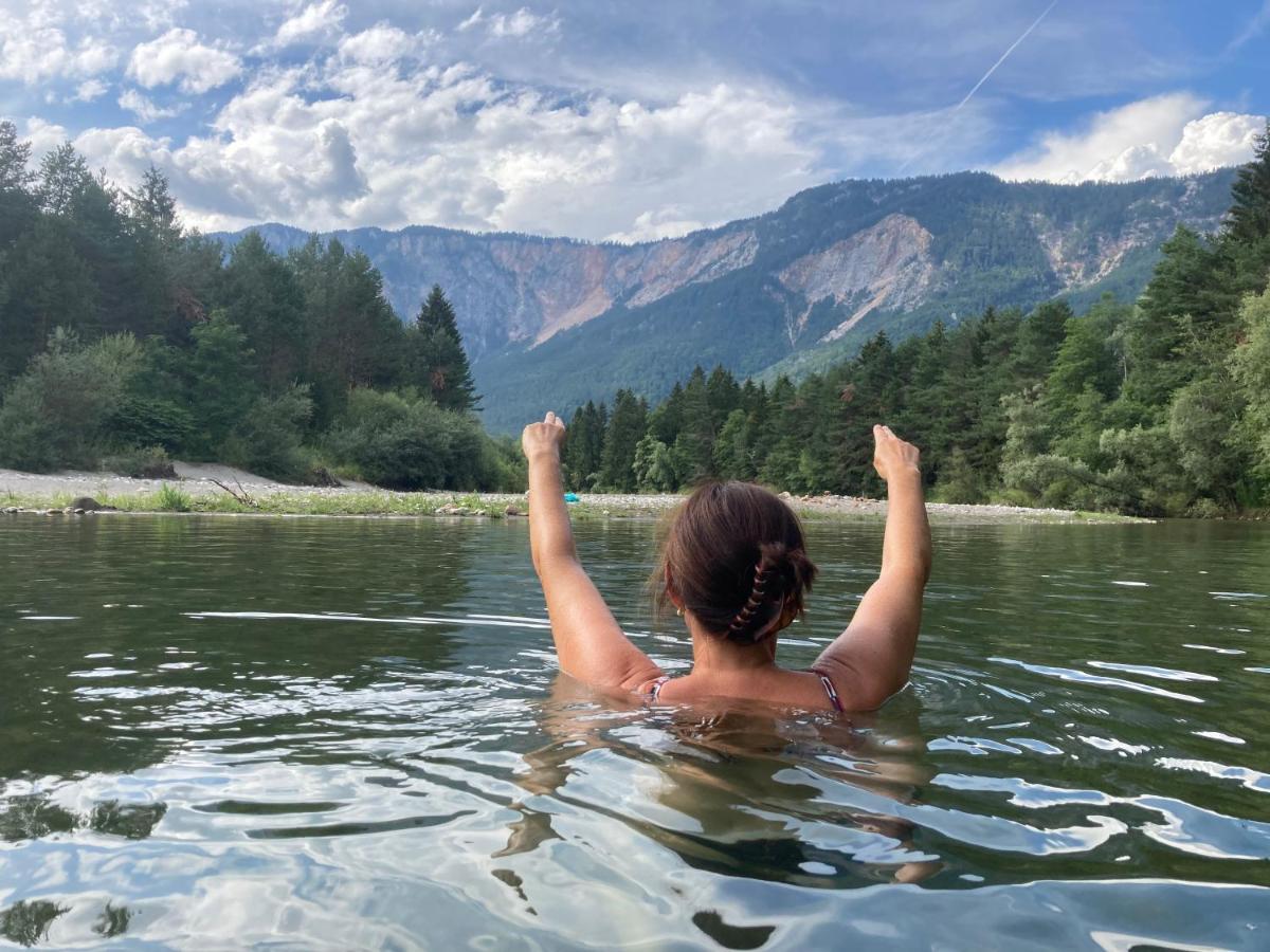 Ferienhaus Auszeit Natur Villach Buitenkant foto